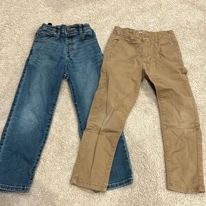 Lazer/co jeans size 5 boys and khakis